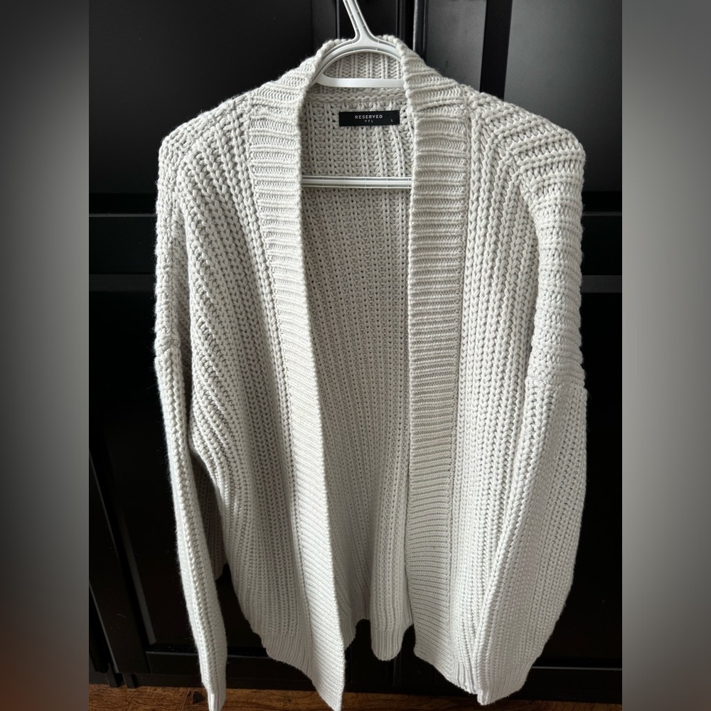 Grey cardigan women’s size large